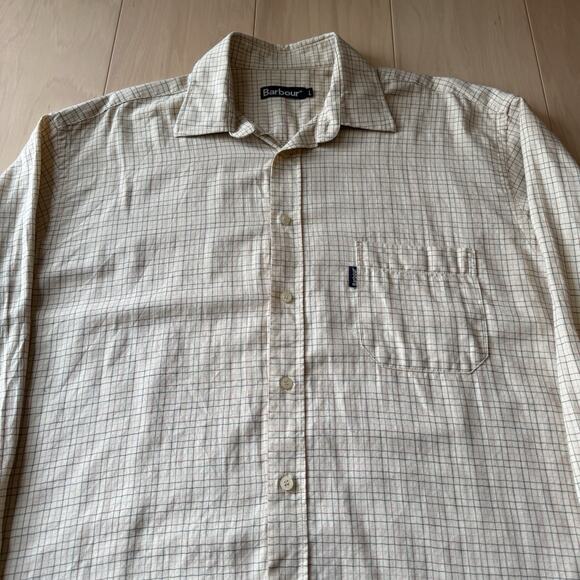Barbour Shirt Large Multicolor Striped Casual Button Up New York Minimalist - Picture 3 of 10